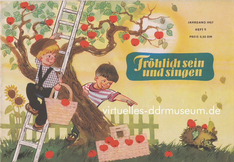 DDR-Zeitschrift Fröhlich sein und singen