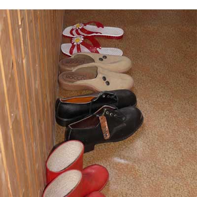 Genossenschaftsbauernwohnung um 1980