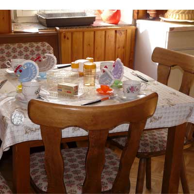 Genossenschaftsbauernwohnung um 1980