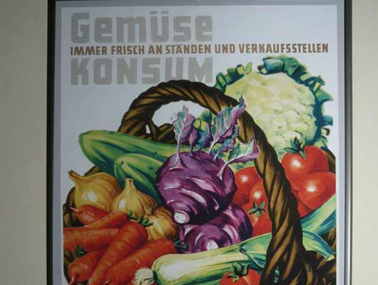 Gottfried Haupt, Gemüse - Immer frisch an Ständen und Verkaufsstellen