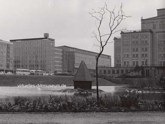 Leipzig Oper und Schwanenteich 1965, Horst Stahl Leipzig