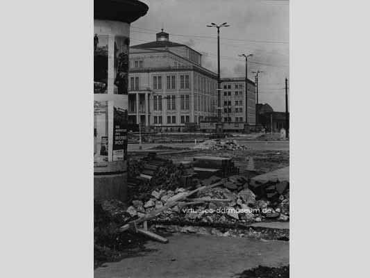 Oper Karl-Marx-Platz Leipzig 1965, H. Stahl Leipzig