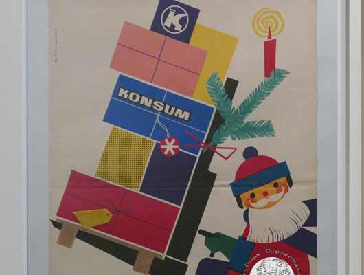 Konsum-Werbeplakat Otto Altwasser, Stadtmuseum Dresden