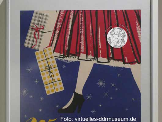 Konsum-Druck Spindlersfeld, HO-Werbeplakat, Stadtmuseum Dresden