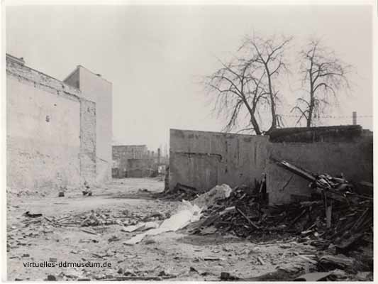 Leipzig 1983, Abbruch in der Kreuzstraße III, R. Stahl