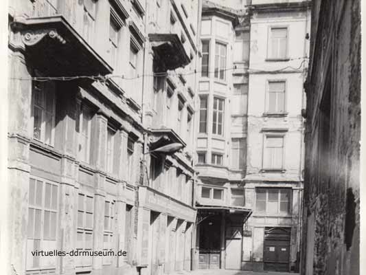 Leipzig 1983, Innenhof Hainstraße, R. Stahl