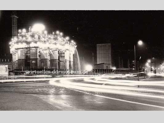 Bau Hochhaus am Hauptbahnhof 1970, H. Stahl Leipzig