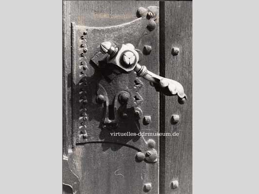 Tür Thomaskirche Leipzig 1985, H. Stahl Leipzig