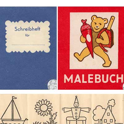 Puppenschule 50er Jahre DDR