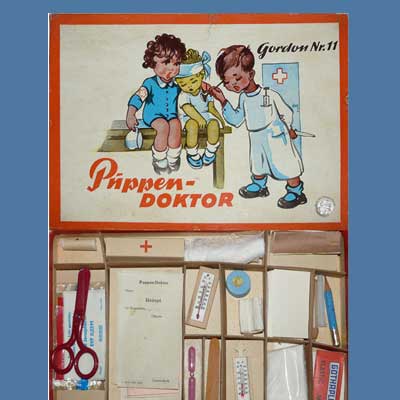 Puppen-Doktor Gordon Nr 11, original befüllt
