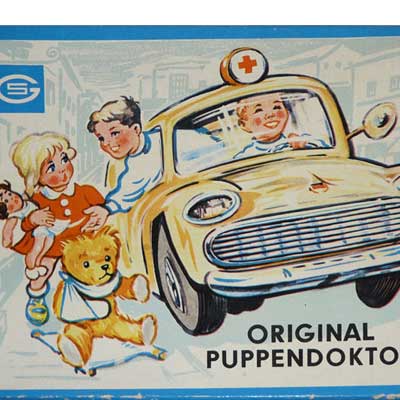 Original Puppendoktor Gordon, original befüllt