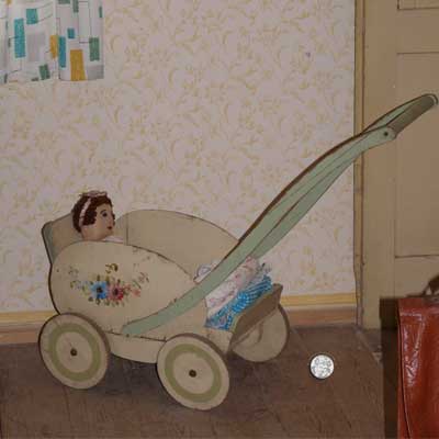 Neubauernhaus von 1949, Einrichtung 50er Jahre, DDR