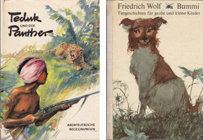 DDR-Kindefbücher Teduk und der Panther und Bummi