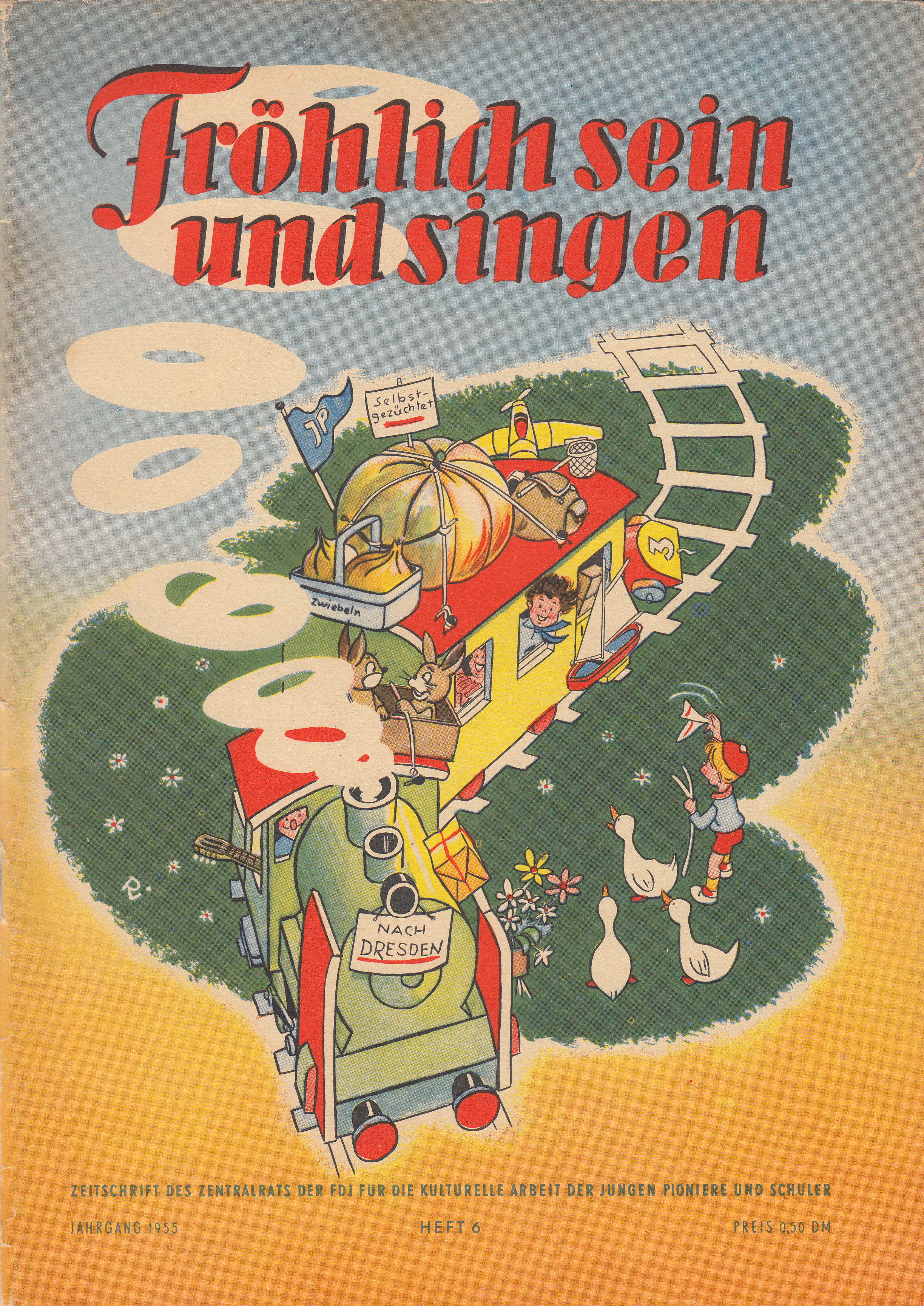Fröhlich sein und singen 1955 Heft 6