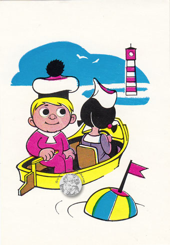 DDR-Kinderpost von Famos