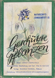 Naturschutz-Lehrquartett Geschützte Pflanzen,  DDR